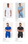 Scrub Médico Veterinario para Hombre en Querétaro —WORK & CHILL®️ 2025 — Uniforme Premium para Profesionales que Lideran con Estilo | Modest Dog®