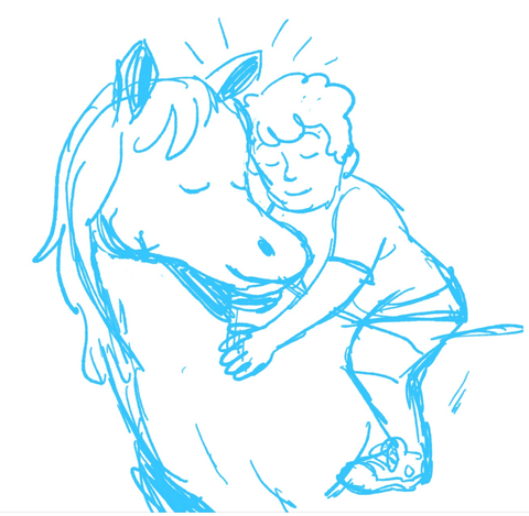Terapia con Caballos y Equionos para ansiedad , depresión , autismo o TDHA , 5 Sesiones – Equine-Assisted Therapy by Modest Dog