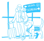 Placa Oficial de Identificación Certificación Internacional – Perro de Servicio o Apoyo Emocional (ESA) - Modest Dog®️