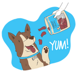 Modest Dog Super Foods Snacks/Premios Deshidratados
