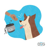 Adiestramiento Canino Bolsa para premios Modest Dog Signature  Treat Bag (Porta premios)